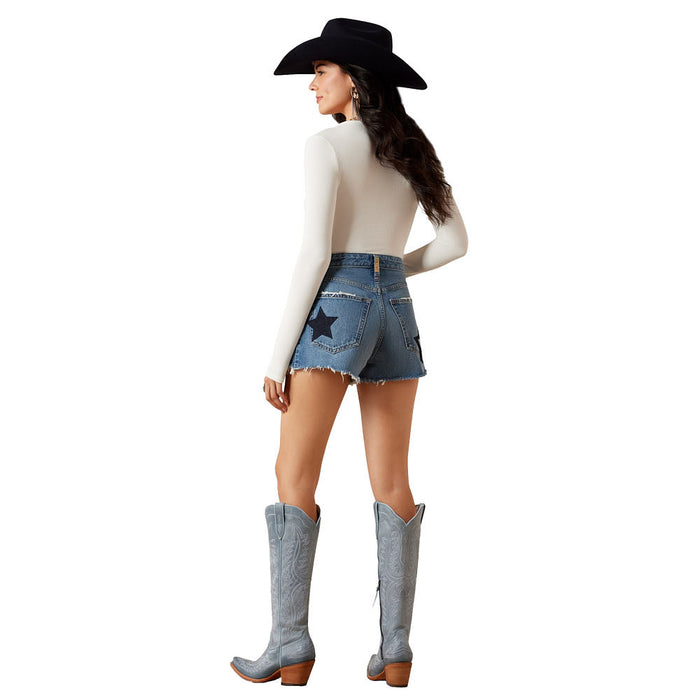 Ariat Women's Ultra High Rise Americana Shorts