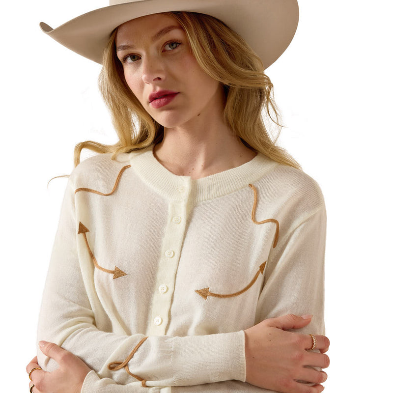 Ariat Women's Coconut Milk Dolly Cardigan