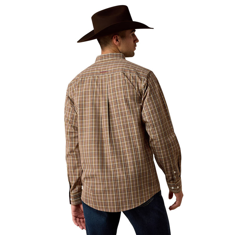 Ariat Men's Butternut Plaid Wrinkle Free Shirt
