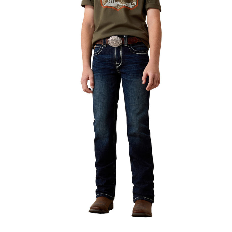 Ariat Boy's B5 Kenneth Mineral Blue Jean