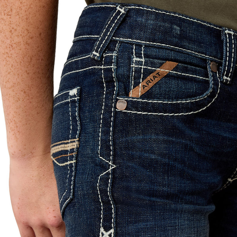 Ariat Boy's B5 Kenneth Mineral Blue Jean