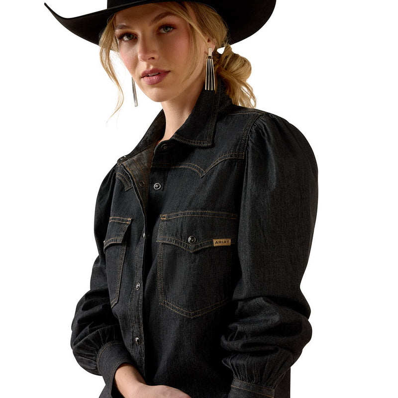 Ariat Women's Nina Black Tint Western Shirt