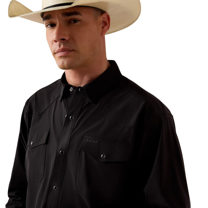 Ariat Men's Black Frontier VentTek Shirt