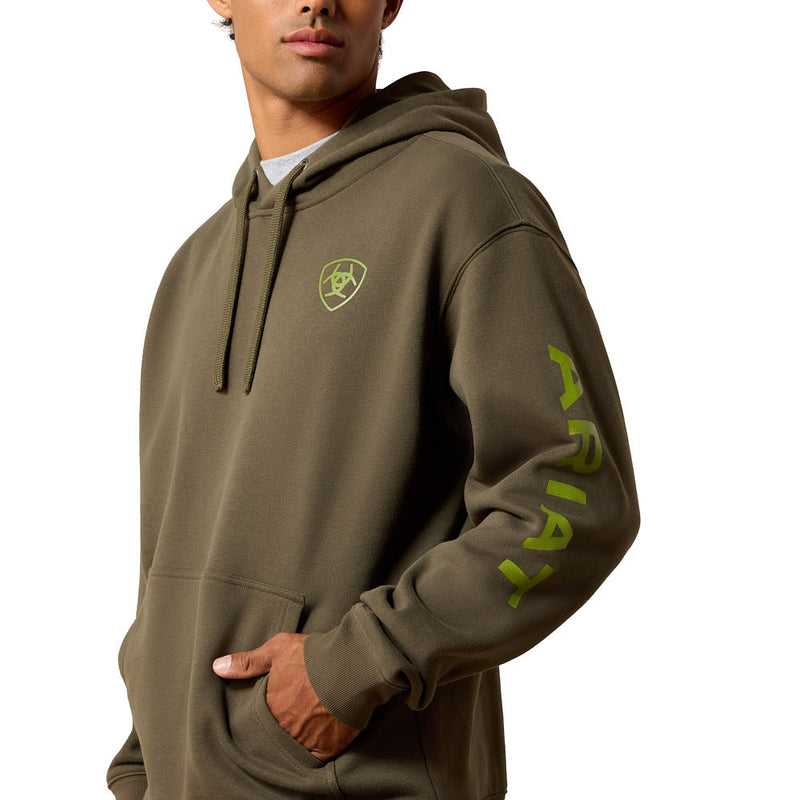 Ariat Men's Grape Leaf Logo Hoodie