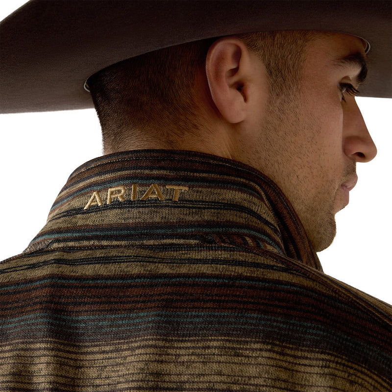 Ariat Men's Brazil Nut Caldwell Serape Sweater