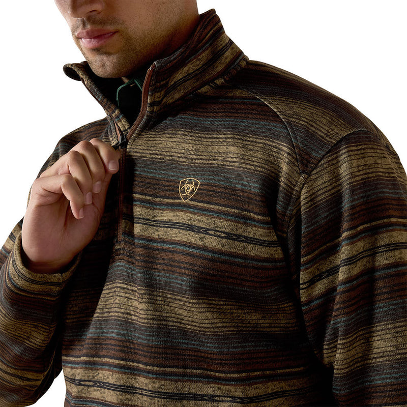 Ariat Men's Brazil Nut Caldwell Serape Sweater