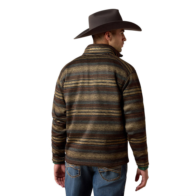 Ariat Men's Brazil Nut Caldwell Serape Sweater