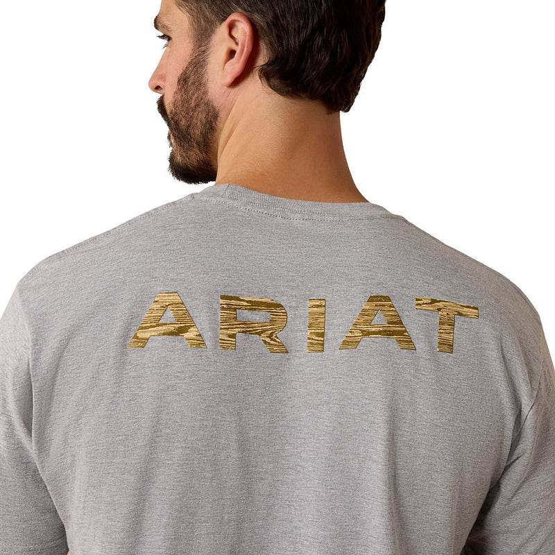 Ariat Men's Grey Holiday Tee Shirt