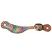 Youth Serape Spur Straps With Dots - 6-1/2in