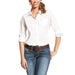 Kirby White Stretch Button Down