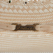 American Hats Co 15 Star Open Crown 4 1/4 In Brim Round Oval Cowboy Hat