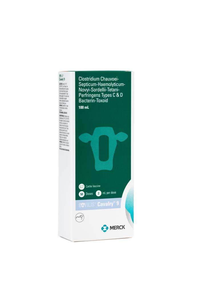 Merck Animal Health Bovilis Cavalry 9 - 50 Dose