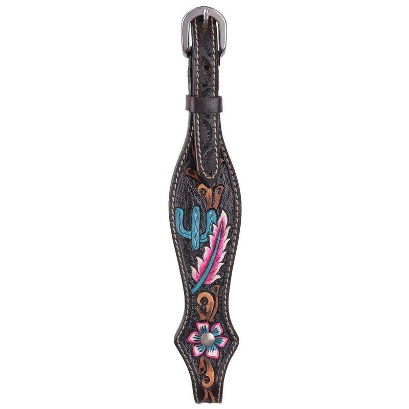 Circle Y Saddlery Desert Feather Browband Headstall