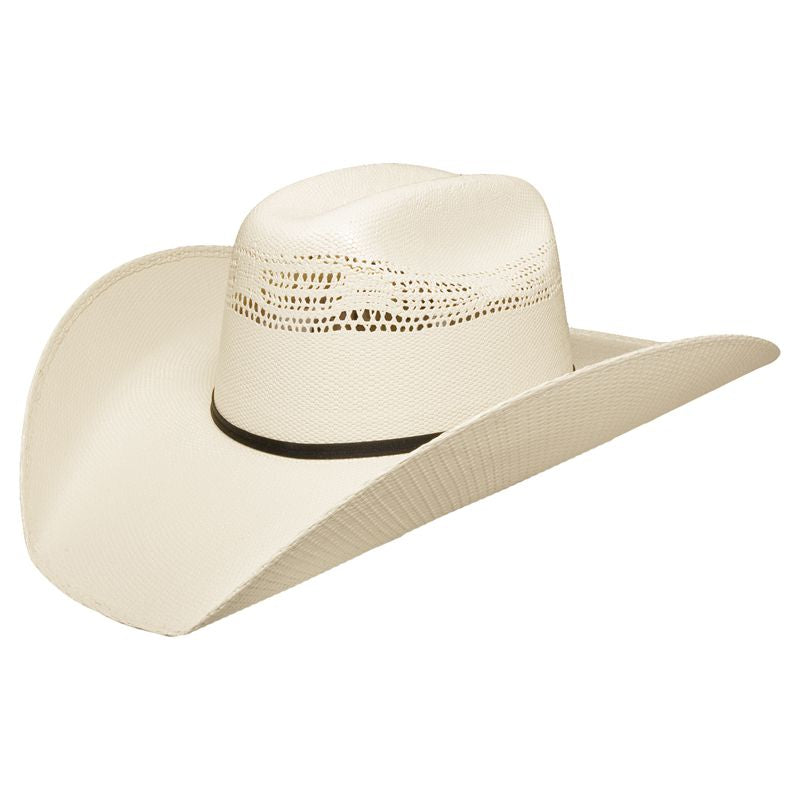 ATWOOD 4X HEREFORD LOW CROWN LONG OVAL WESTERN COWBOY STRAW HAT