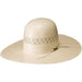 15 Star Tan 4-1/2" Brim Straw Cowboy Hat