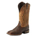 Men's Relentless Short Round Straight Whiskey 13" Dusted Wheat Top Square Toe Cowboys Boots