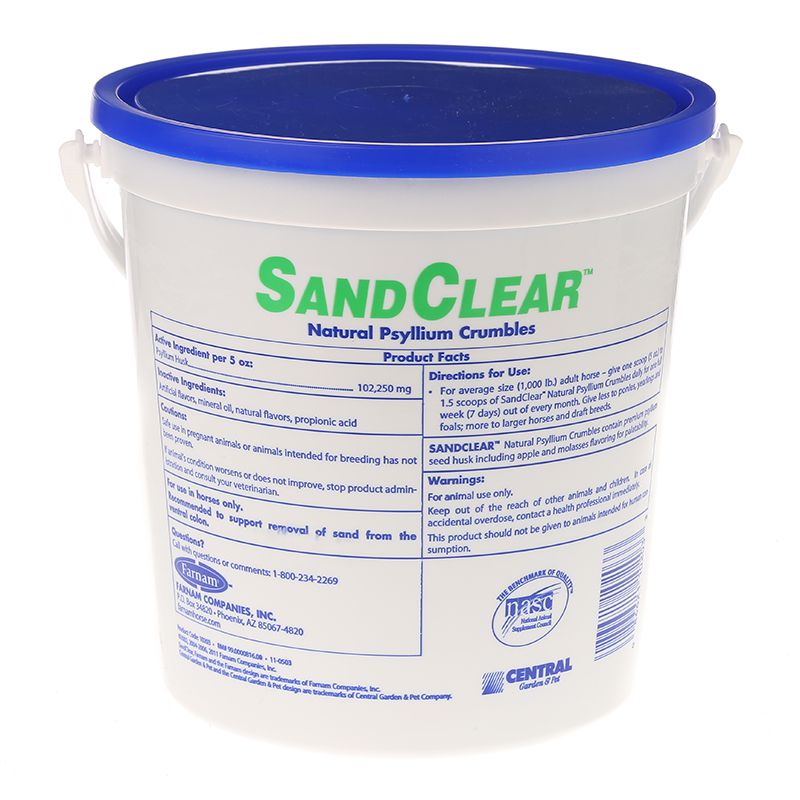 Farnam SandClear Natural Psyllium Crumbles 3lb