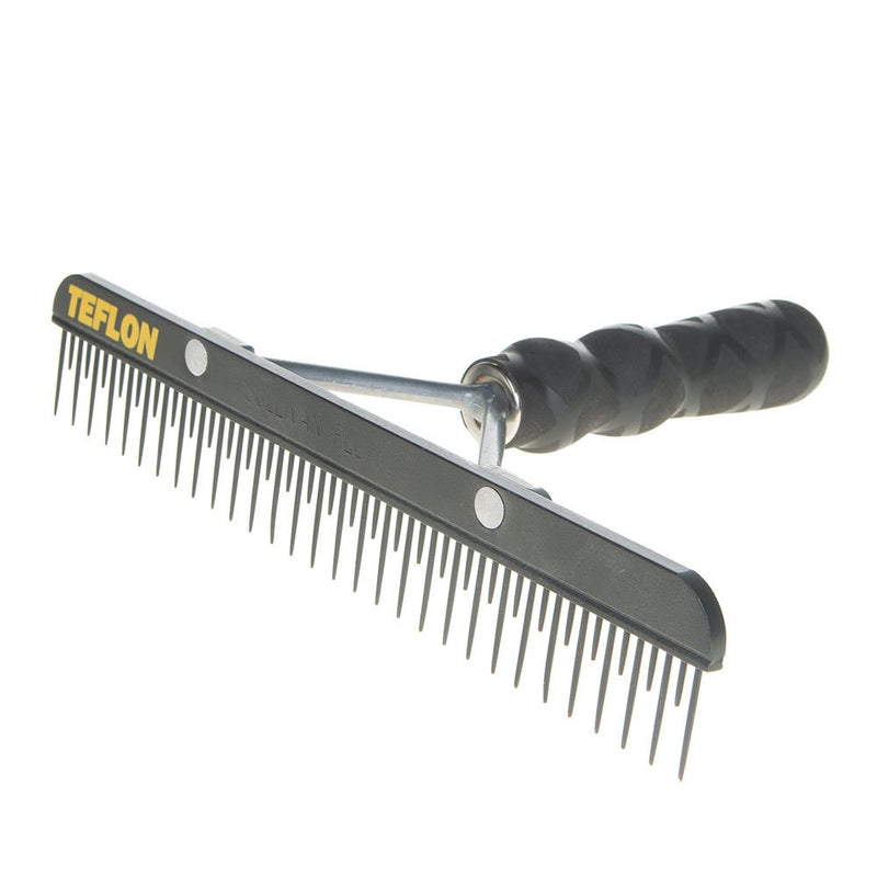 Teflon Fluffer Comb w/ Grip