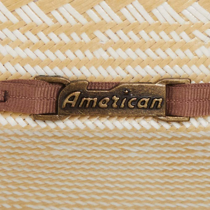 American Hats Co 1022 15 Star Wheat 5in Brim Round Oval Open Crown Cowboy Hat
