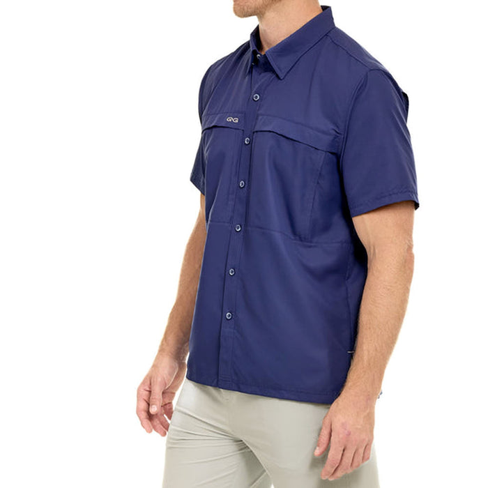 Game Guard Indigo Microfiber Short Sleeve