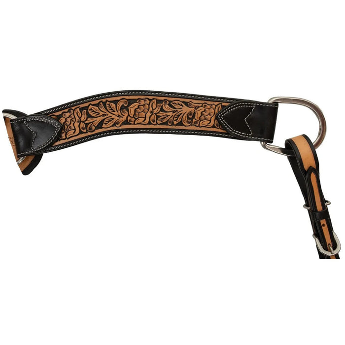 Circle Y Saddlery Blooming Wild 2 Inch Contoured Breast Collar