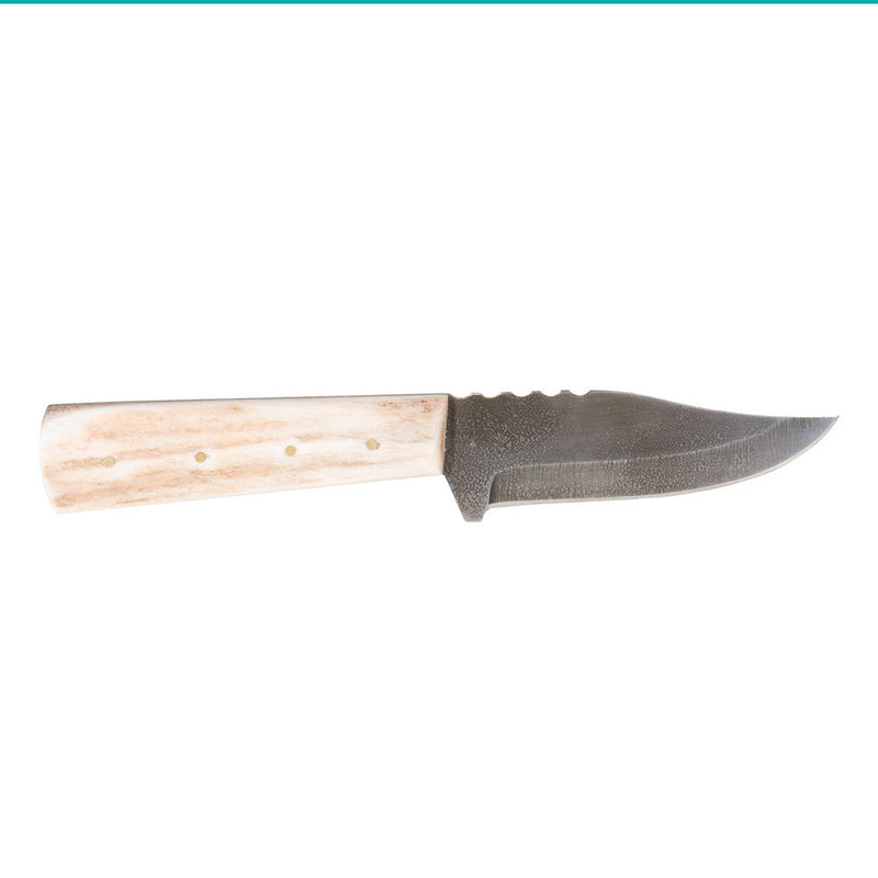 Cowtown Timberline Knife w/Plain Leather Sheath