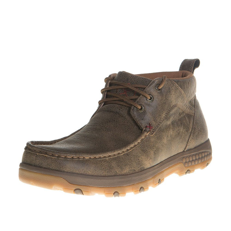 Men's CellStretch Brown Bomber Casual Lace Up Shoe