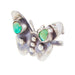 Horse Money Turquoise Butterfly Ring
