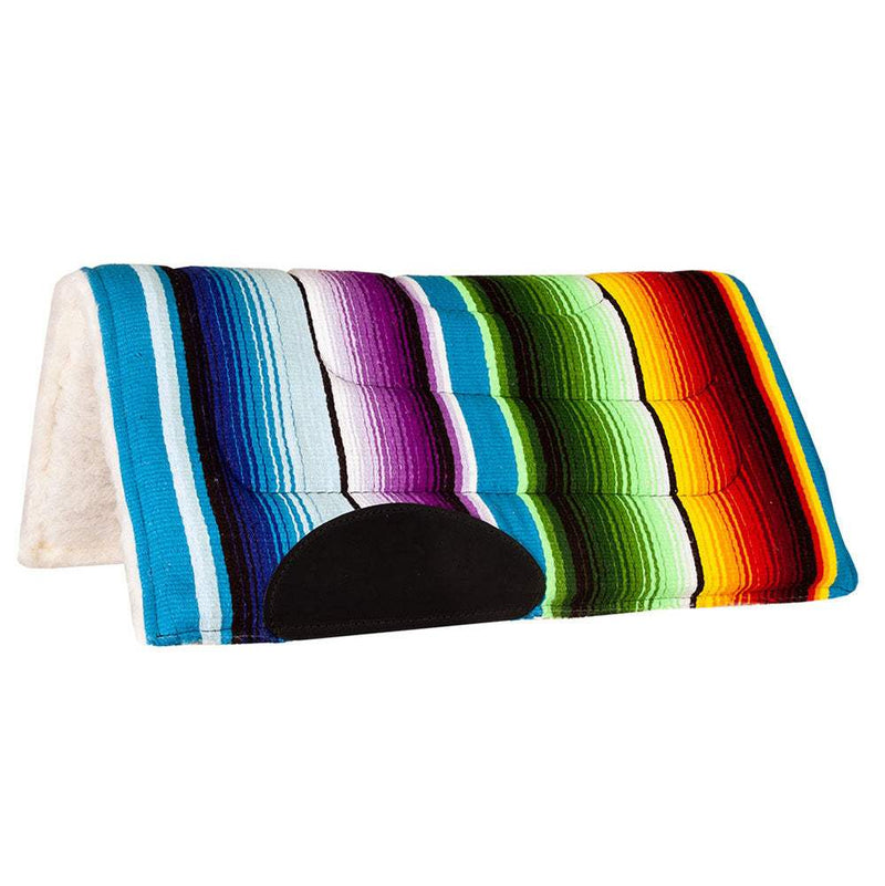 Mustang Pony Serape Pad with Fleece