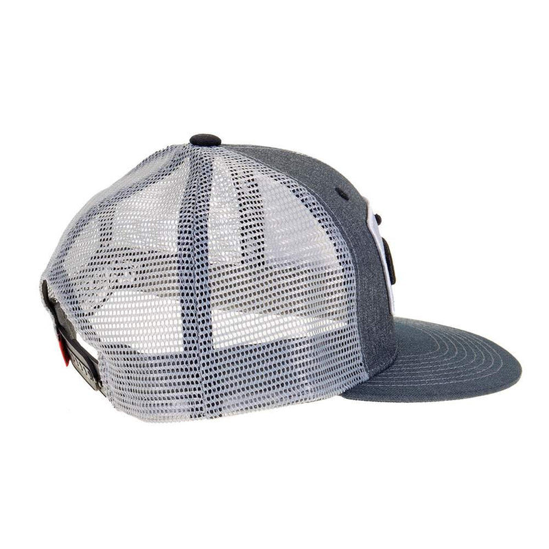Ropesmart Rope Smart Gray Patch Logo Trucker Snapback