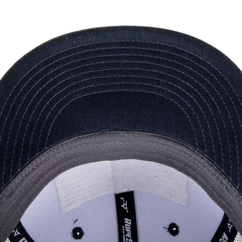Ropesmart Rope Smart Gray Patch Logo Trucker Snapback