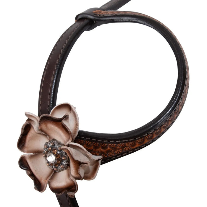 Circle Y Saddlery Dusty Rose Single Ear Headstall