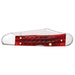 Case Pocket Worn Old Red Bone Corn Cob Jig Mini CopperLock