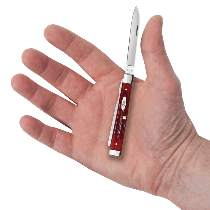 Case Knives Pocket Worn Old Red Bone Baby Doc Knife