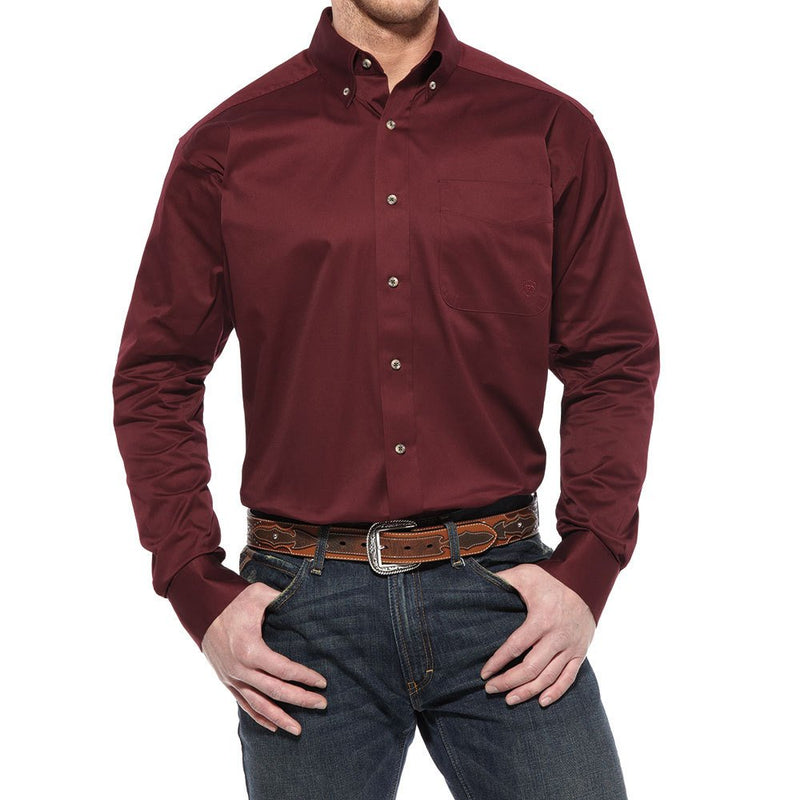 Men's Solid Twill Shirt
