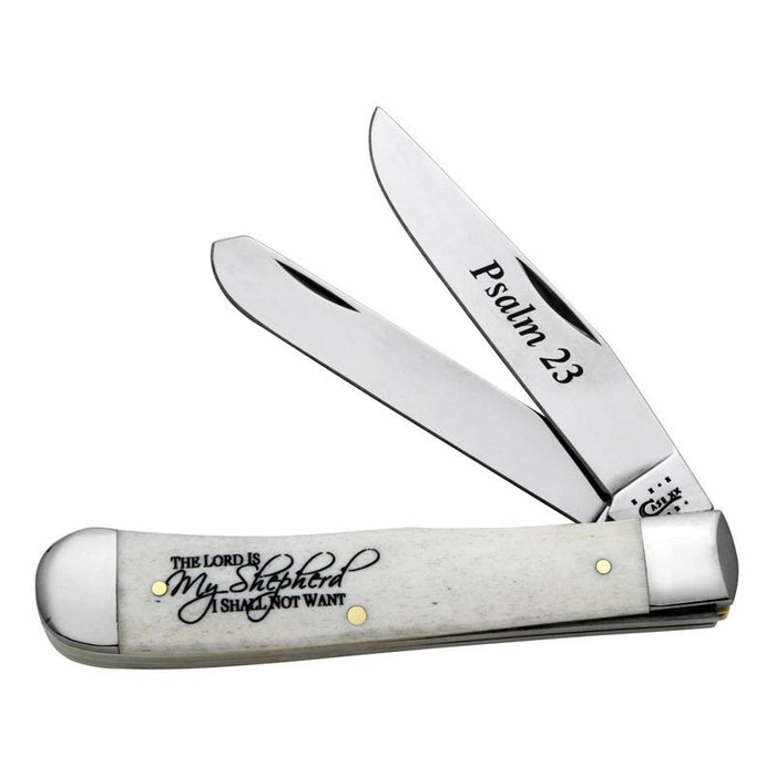 The Lord is My Shepherd Trapper Knife