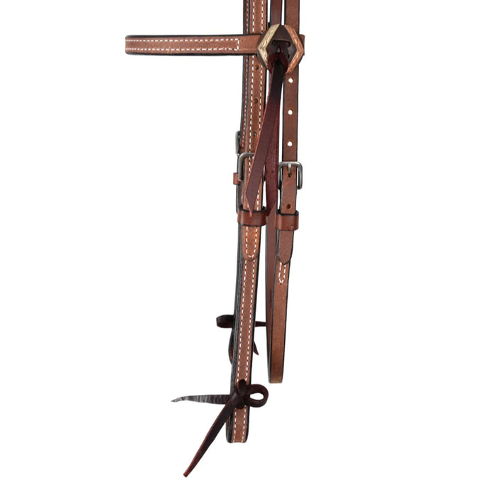 Circle Y Saddlery Oakwood Heavy Oil Browband Headstall