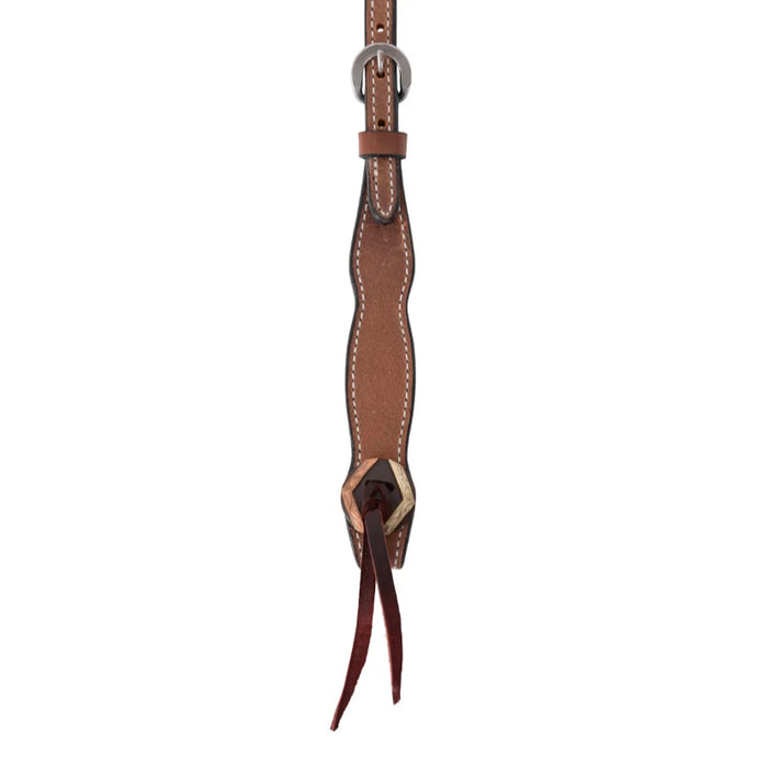Circle Y Saddlery Oakwood Heavy Oil Single Ear Headstall
