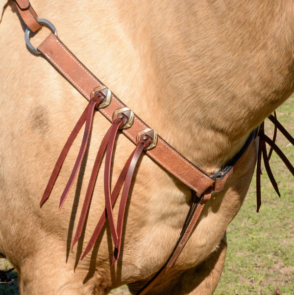 Têtière Western Lourde Pour Roping, Vickers Saddlery, Sur Mesure, Neuve USA