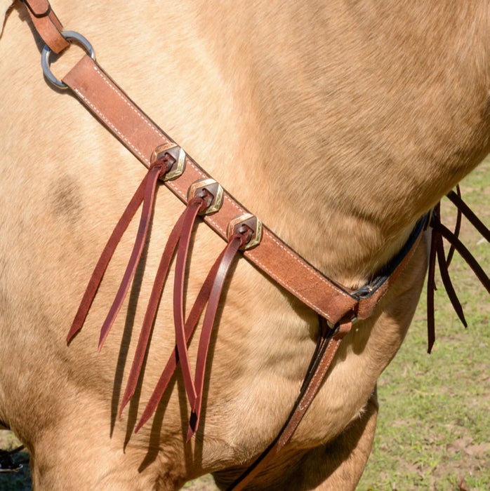 Circle Y Saddlery Oakwood Heavy Oil Breast Collar