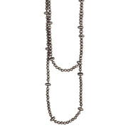 West And Company 66in. Faux Navajo Pearl Beaded Necklace