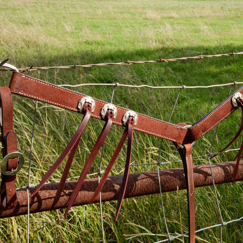 Circle Y Saddlery Burnett Chestnut Breast Collar