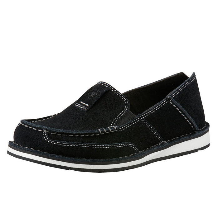 Ladies Black Suede Cruisers