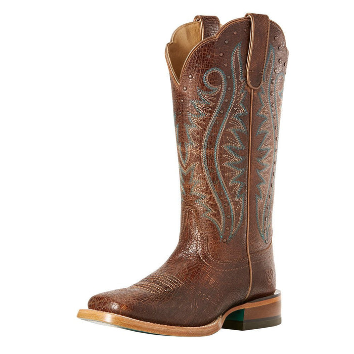 Ariat Women's Adobe Crackle Montage Cowgirl Boots