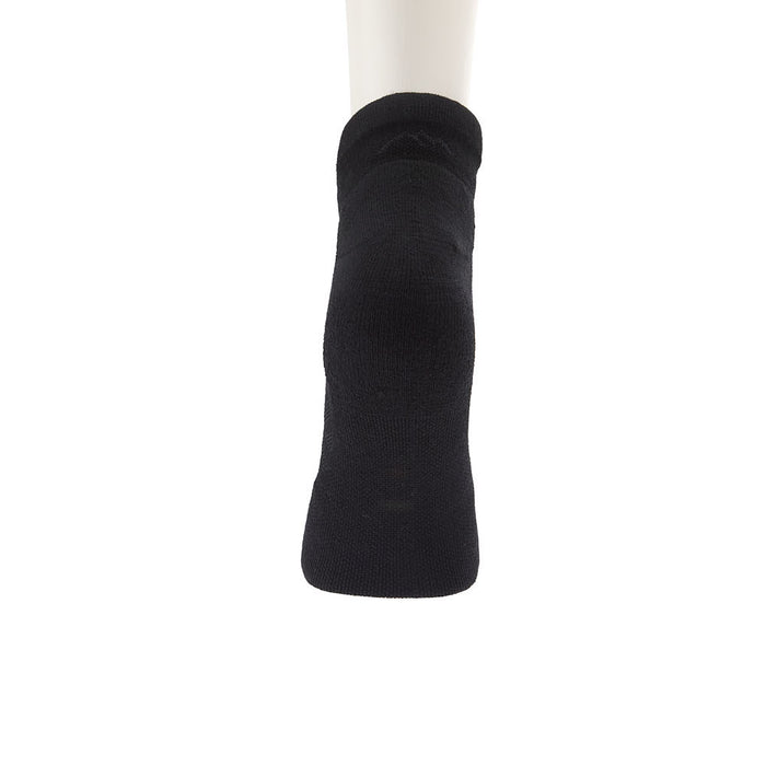 Darn Tough Men's Black Run No Show Tab Sock