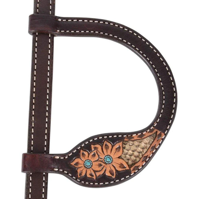 Circle Y Saddlery Reinsman Python Pass Single Ear Headstall