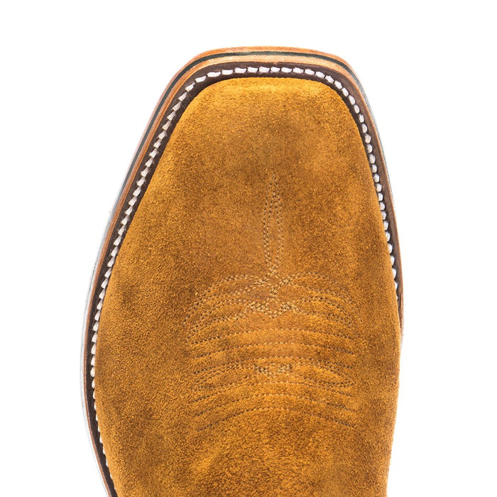 Rios Of Mercedes Men's Ride Ready Rust Crazy Horse Roughout 15in. Navy Bulldozer Top Boot