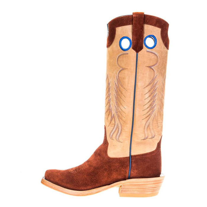 Rios Of Mercedes Men's Marachino Absolute Roughout 16in. Tan Buffed Top Boot