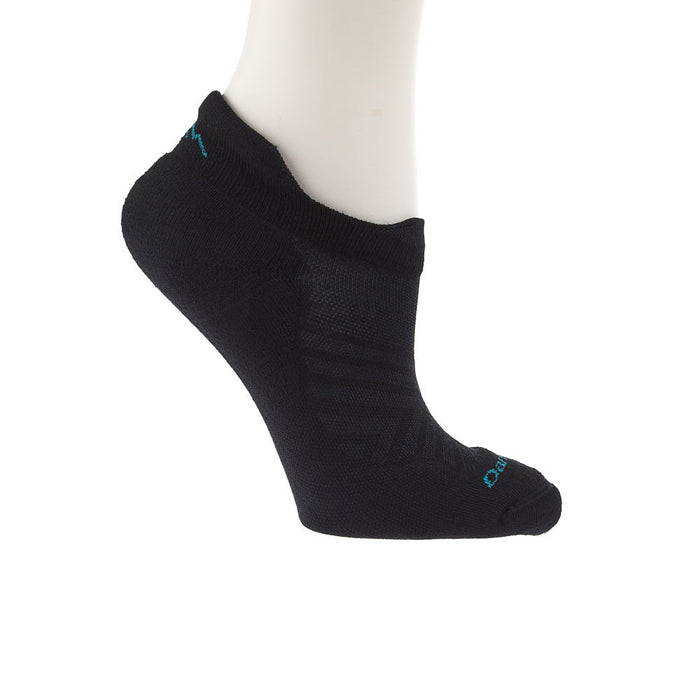 Darn Tough Women's Black Run No Show Tab Sock