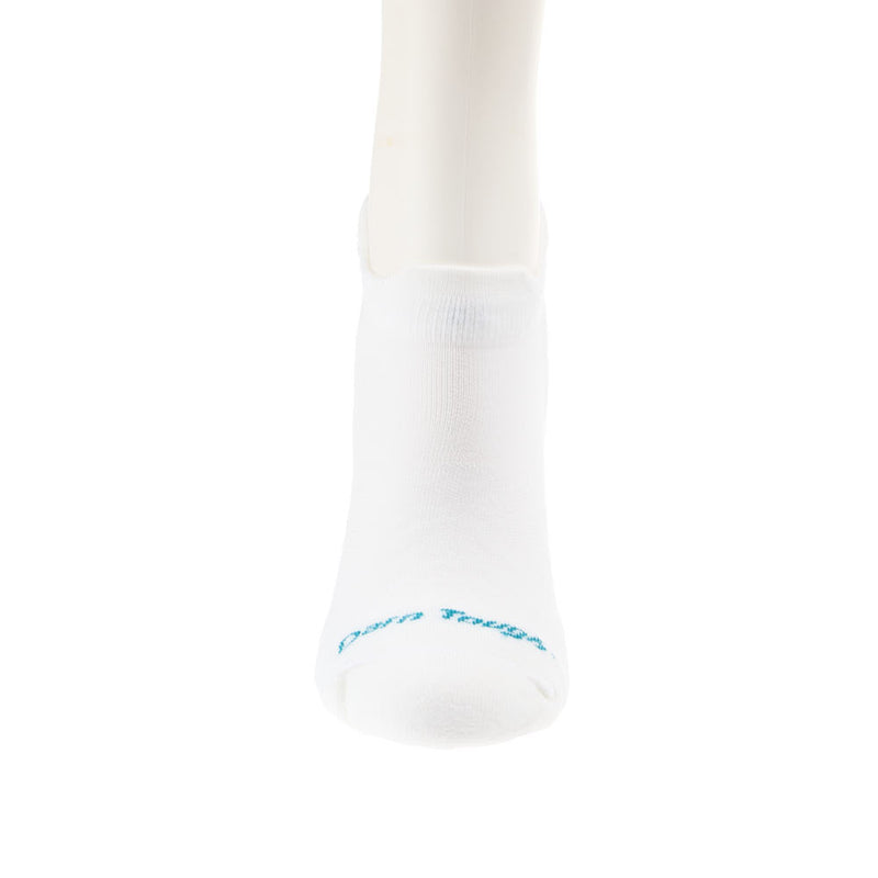 Darn Tough Women's White Run No Show Tab Sock